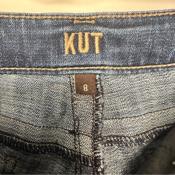 Kut from the Kloth Blue Straight Leg Jeans - Picture 12 of 15